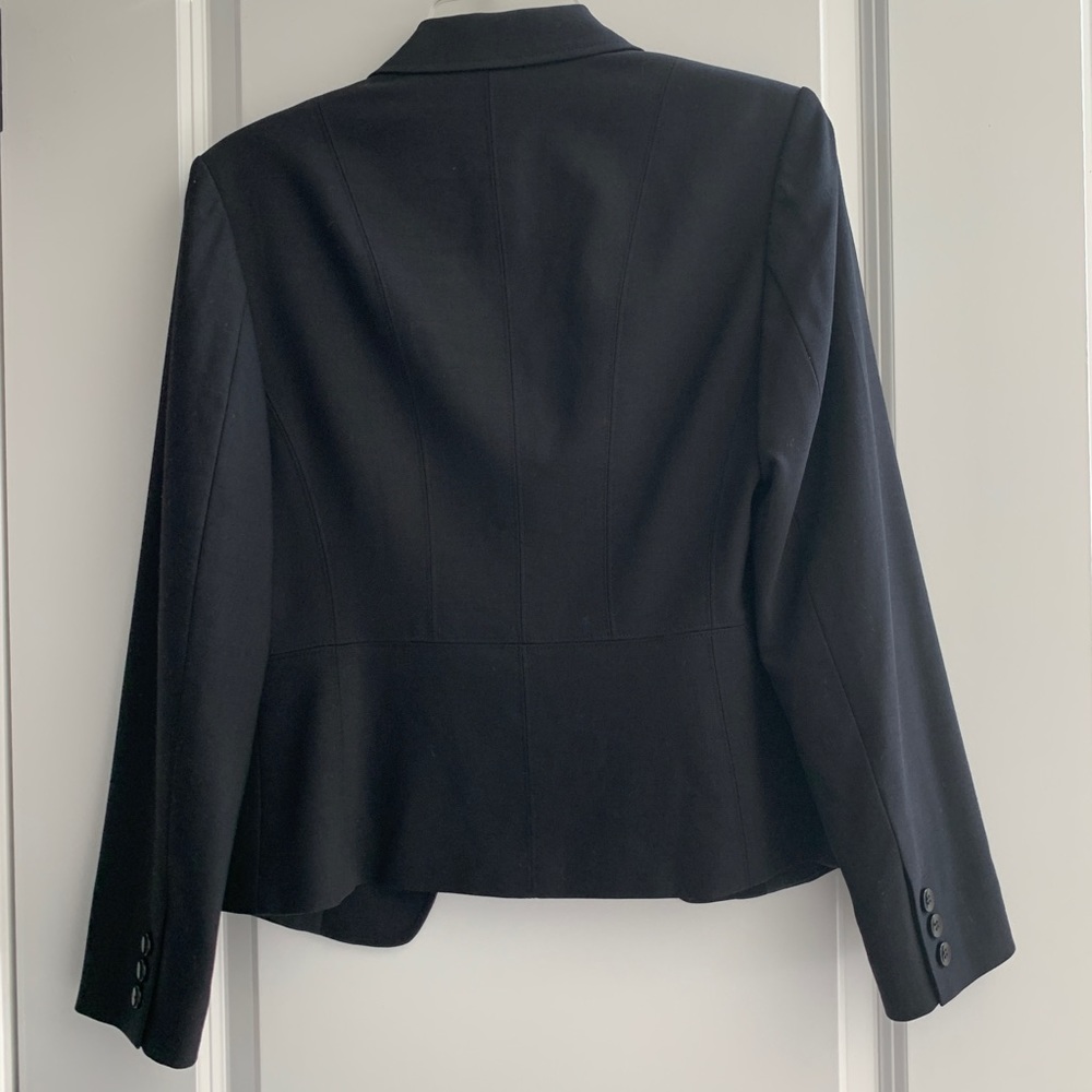 Talbots Size 4 Black Blazer (Single Button) - image 2